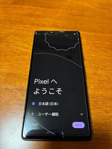 google    pixel7a チャコール　