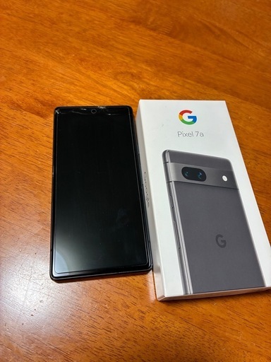 google    pixel7a チャコール