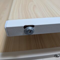 パソコンデスク 幅120cm 棚付き L字の画像
