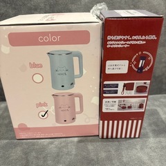 電気ケトル ジューサー 家電セットの画像