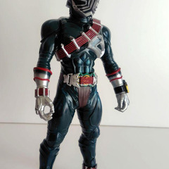 仮面ライダー響鬼　ビッグサイズソフビ　約31cm　フィギュア　7個セットの画像