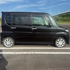 個人分割可❗️　ローン審査無し❗️　タントカスタム　カスタムX　H22年　9万km　パワスラ　社外ナビ　ETC　フルオートエアコン　スマートキー　即納できます🙌の画像