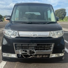 個人分割可❗️　ローン審査無し❗️　タントカスタム　カスタムX　H22年　9万km　パワスラ　社外ナビ　ETC　フルオートエアコン　スマートキー　即納できます🙌の画像