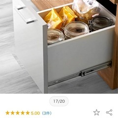 値下げしてます！食器棚の画像