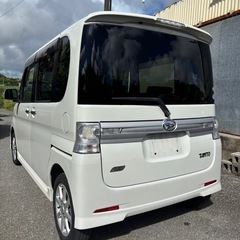 タントカスタム　パールホワイト　県外車両‼️美車‼️車検満タン‼️の画像