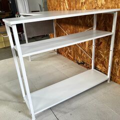 Maihail L字デスク PCデスク 勉強机 パソコンデスク 右棚 左棚 幅99cm コーナーデスク の画像