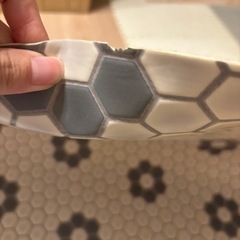 ハニカム柄 クッションフロアの画像