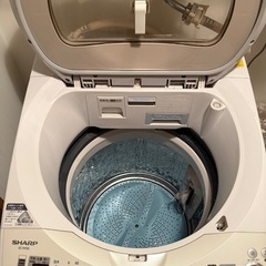 SHARP洗濯機9kgの画像