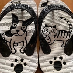アート島ぞうり15cmの画像