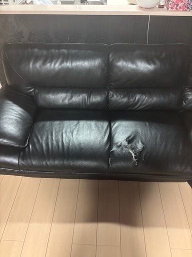 カウチソファー　引き取り限定　　　