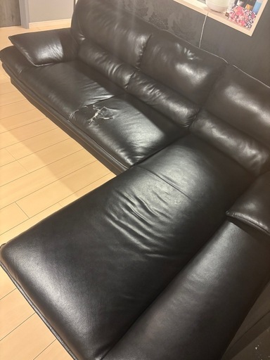 カウチソファー　引き取り限定　　　