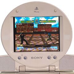 【モニター付き】psone 動作OKの画像