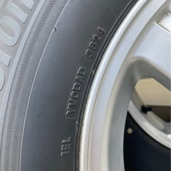 【美品】ブリザック冬タイヤホイール付　215/70R16の画像