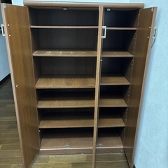 『お受け渡し先決まりました』木製 靴箱 収納 棚の画像
