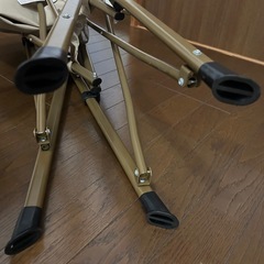 ロゴス　折り畳みチェアの画像