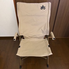 ロゴス　折り畳みチェアの画像