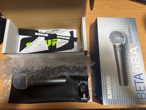 ダイナミックマイク　SHURE BETA58A