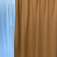 掃き出し窓用レースカーテンの画像