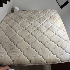 IDC OTSUKA KINGSDOWN クイーンサイズベッドマットとベッドボトムの画像