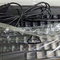 ELECOM 有線キーボードTK-FCM084BKの画像