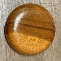 木のお皿　４枚セットの画像