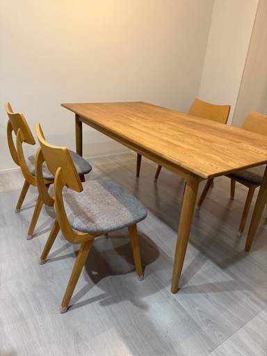 東谷　ダイニングテーブルセット150cm