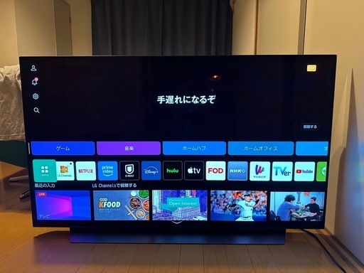 【LG】有機ELテレビ 48インチ 美品