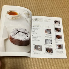 ケーキ　本の画像