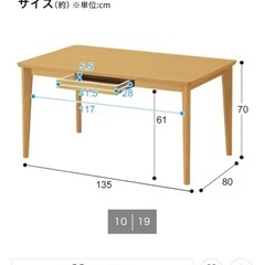 【ニトリ】ダイニングテーブルセットの画像