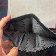 S.T.Dupont メンズ　長財布　財布 長財布 レザー ブラック 二つ折り 札入れの画像