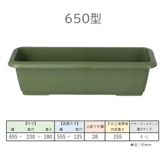 メダカ飼育容器に使用◇プランター◇2種◇の画像