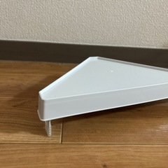 新品　アイアン 三角コーナーラックの画像