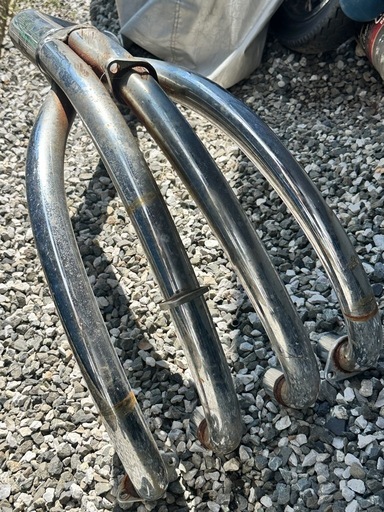 注文 z400fxショート管 当時物Z400FXマフラーE1.E2.E3用 Z400FX(E4