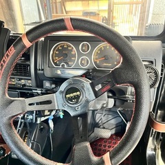 ジムニー　JA11 ルーフラック付き　ヒッチメンバー付きの画像