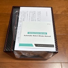 日本製⭐️ワインディングマシーン 2本巻き ウォッチワインダー 自動巻き時計の画像