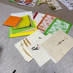 色紙大量　折り紙　手紙ノート等　9/10廃棄予定の画像