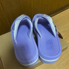新品　VANS 厚底サンダル　24cmの画像
