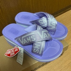 新品　VANS 厚底サンダル　24cmの画像