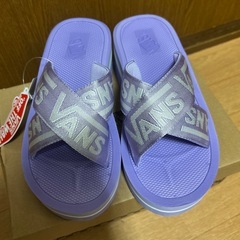 新品　VANS 厚底サンダル　24cmの画像