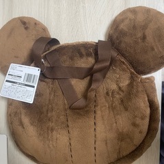 くまのがっこう　フェイス型トートバッグの画像