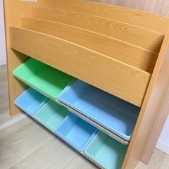 本棚、おもちゃ収納
の画像