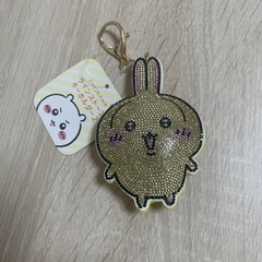 ちいかわ　ラインストーンキーホルダー2 キラキラマスコット うさぎ の画像