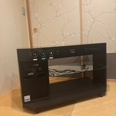 ステレオ付テレビ台の画像