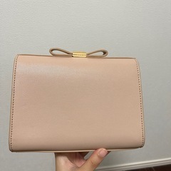 charles&keith リボンバッグの画像