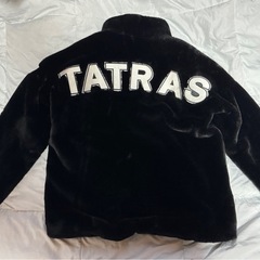 TATRAS 黒 フリースジャケットの画像