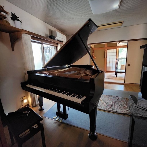 スタンウェイボストン193 グランドピアノ艶消しブラック