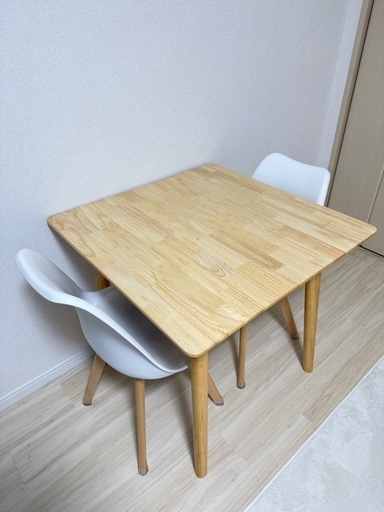 ダイニングテーブルセット　２人掛け用