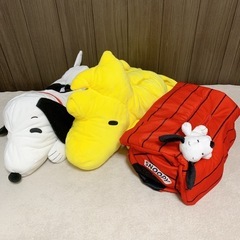 ★タグ付き★スヌーピーぬいぐるみ9点セットの画像