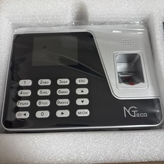 指紋認証　タイムレコーダーの画像