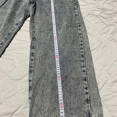 ADRER ヴィンテージメイクワイドテーパードデニムの画像